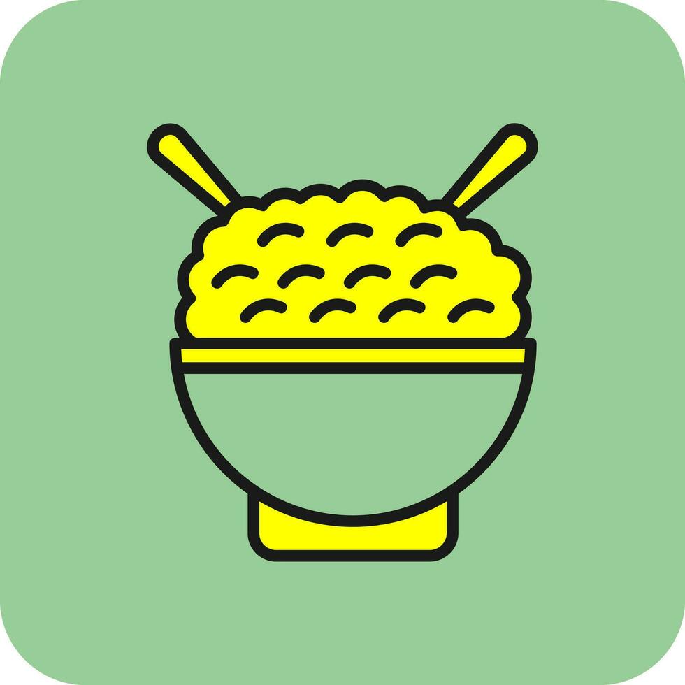 Rice Vector Icon Design