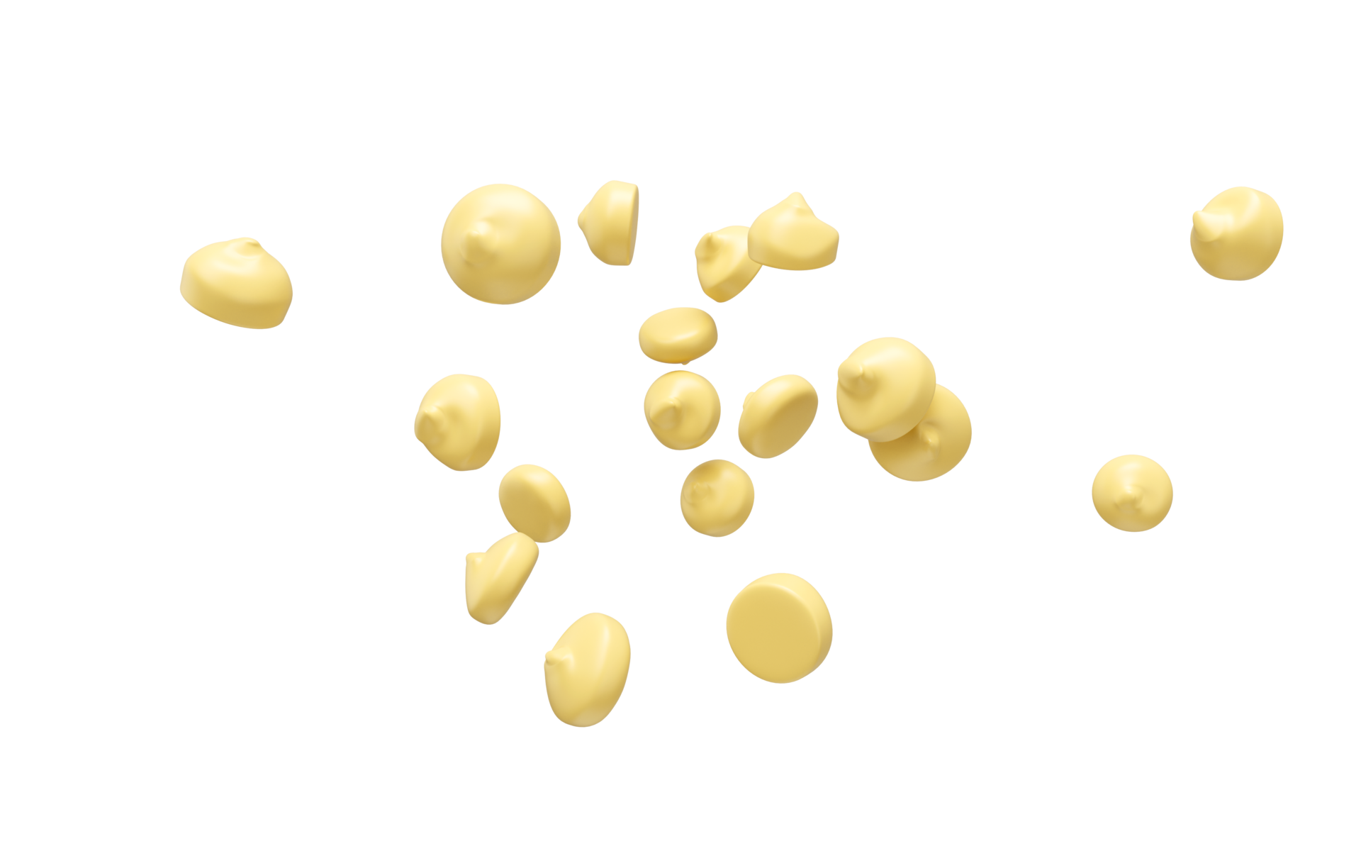 White Chocolate Chips 3d Illustration 31398618 PNG chocolate-chips-bakers-choice-premium-kosher-baking-ingredients