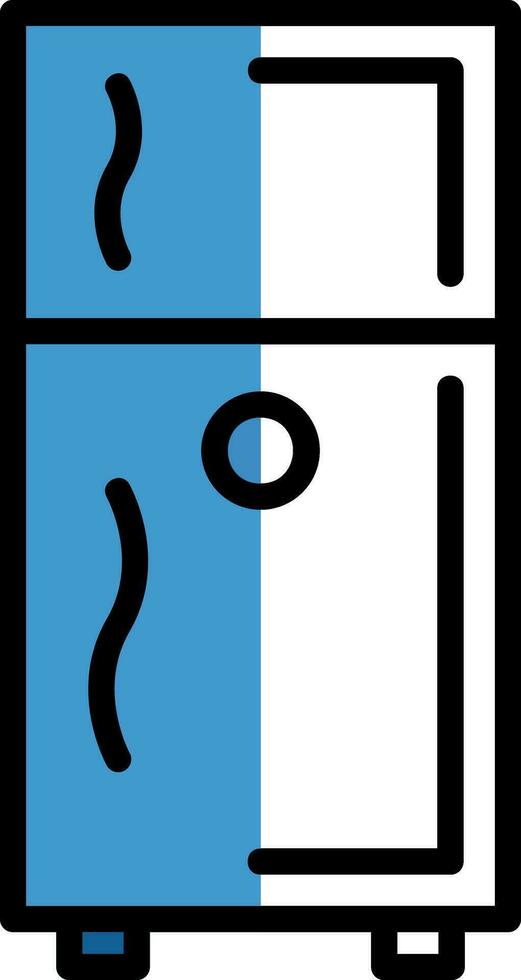 Fridge Vector Icon Design