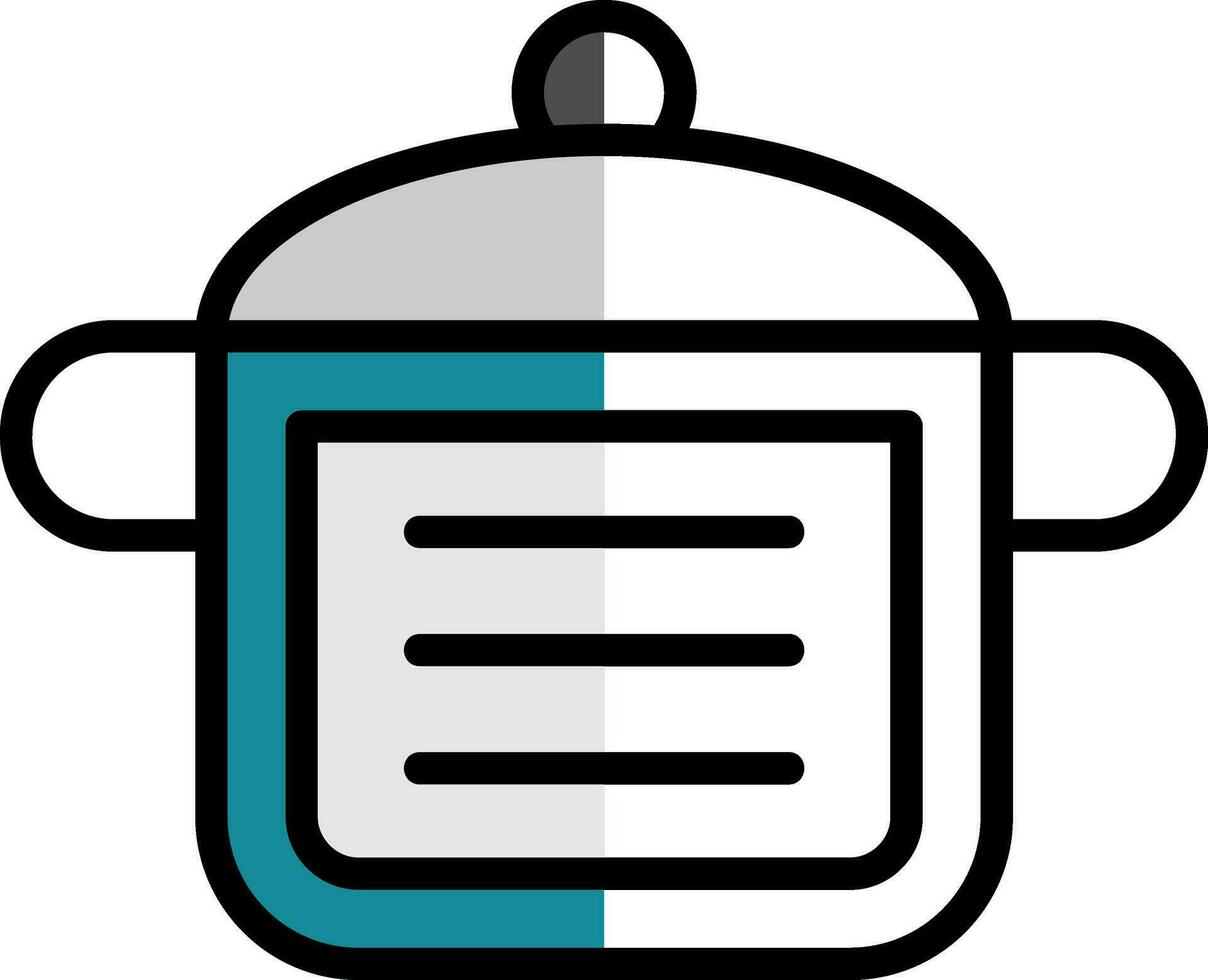Pot Vector Icon Design