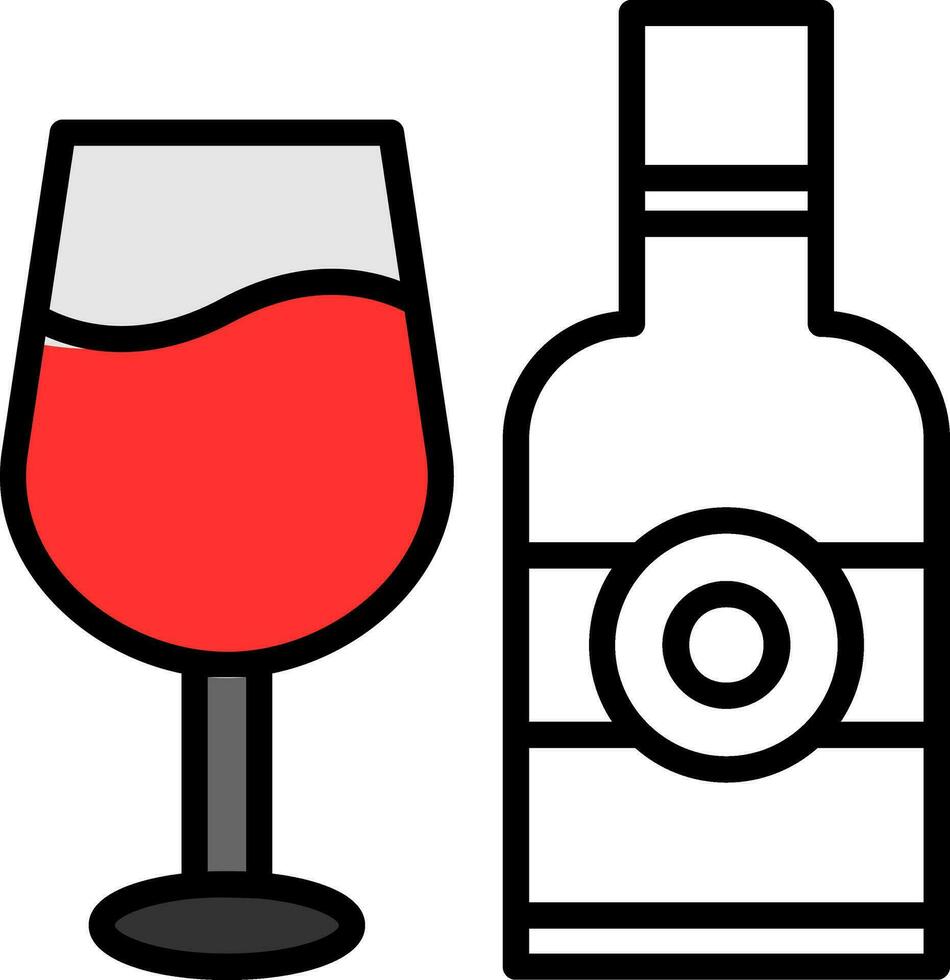 Wine Vector Icon Design