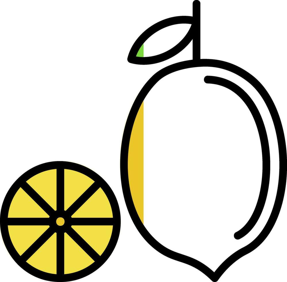 Lemon Vector Icon Design