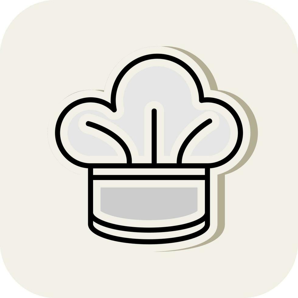 Chef Hat Vector Icon Design