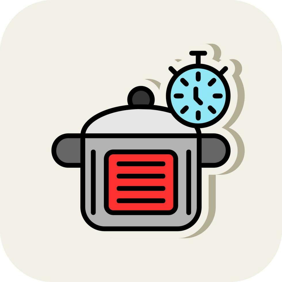 Timer Vector Icon Design