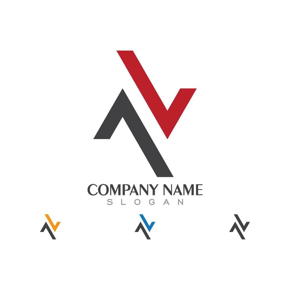 N Letter Logo Template vector