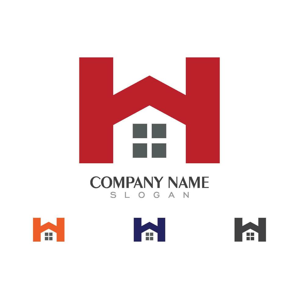 Property and Construction Logo design vector