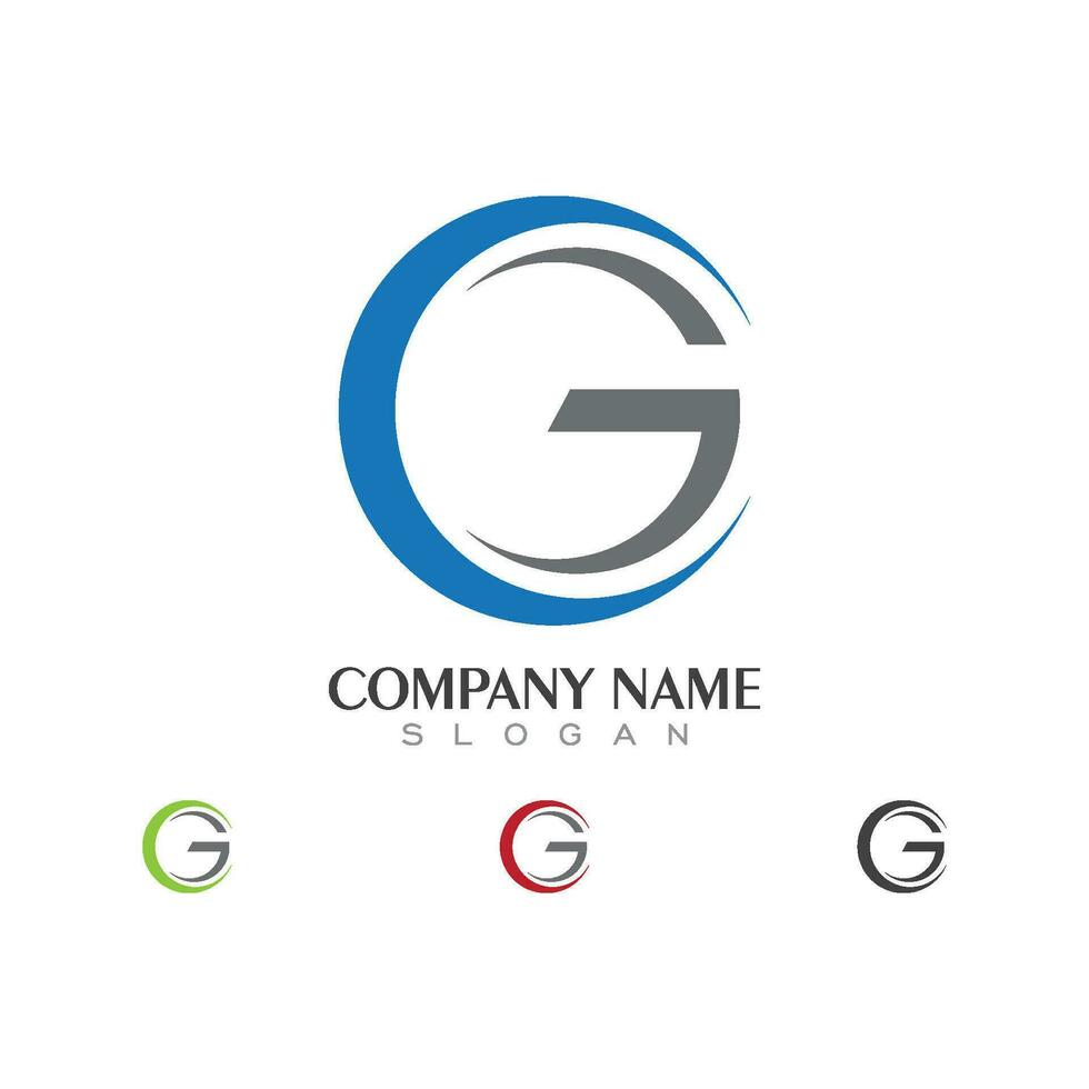 C Letter Logo Template vector