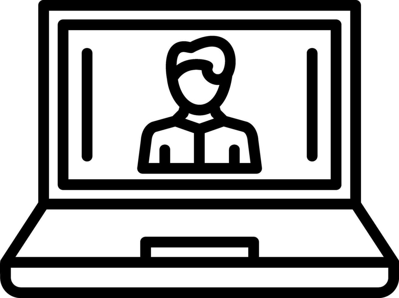 Digital Avatar Vector Icon Design