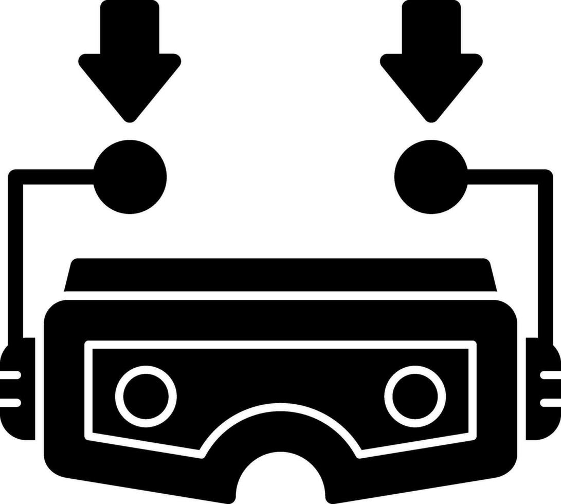 Multi-Sensory VR Vector Icon Design