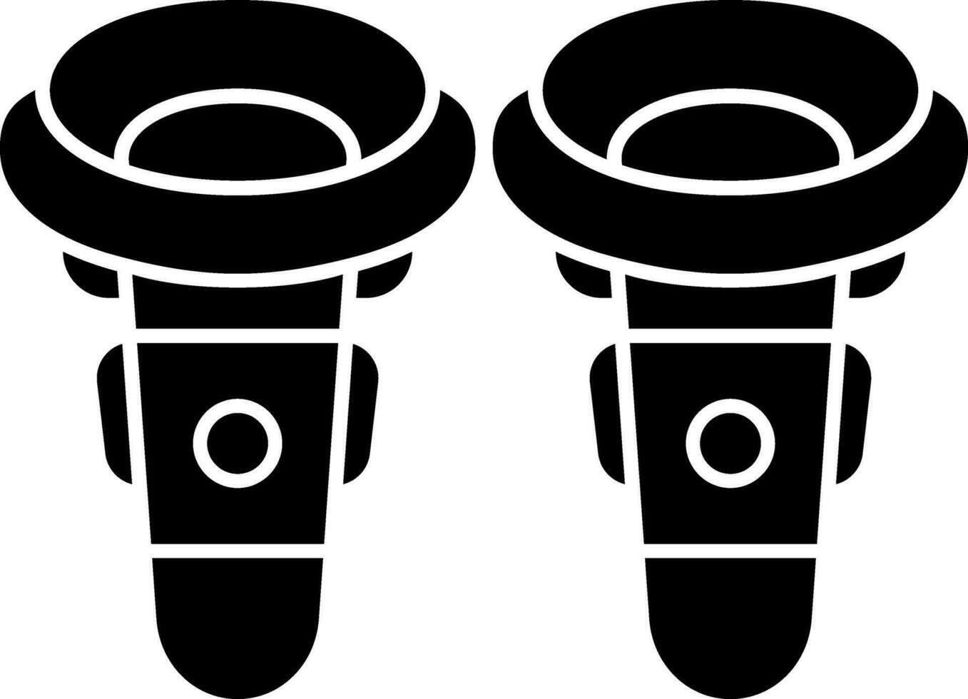 VR Controller Vector Icon Design