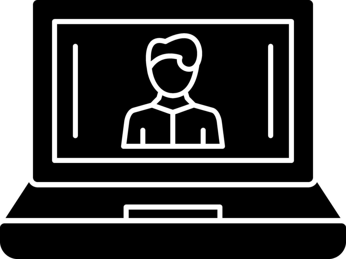 Digital Avatar Vector Icon Design