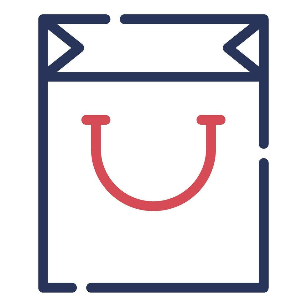 Shopping Handbag Icon for uiux, web, app, infographic, etc vector