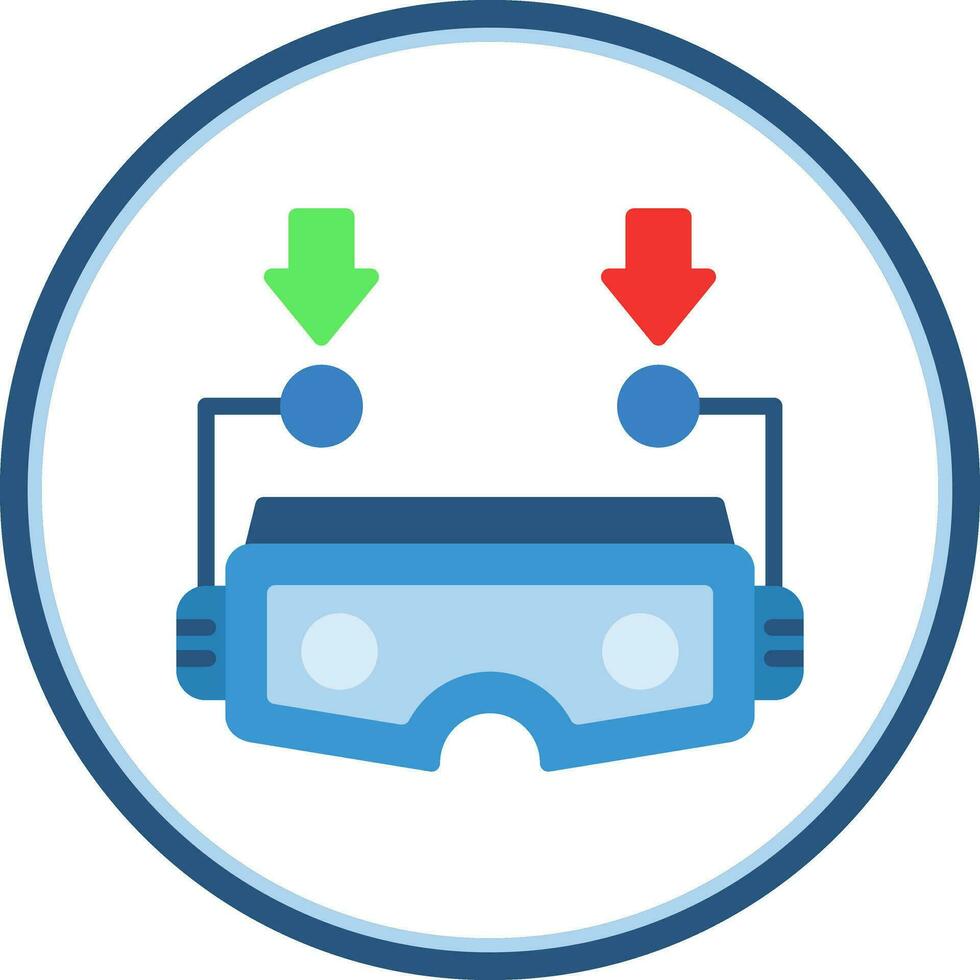 Multi-Sensory VR Vector Icon Design