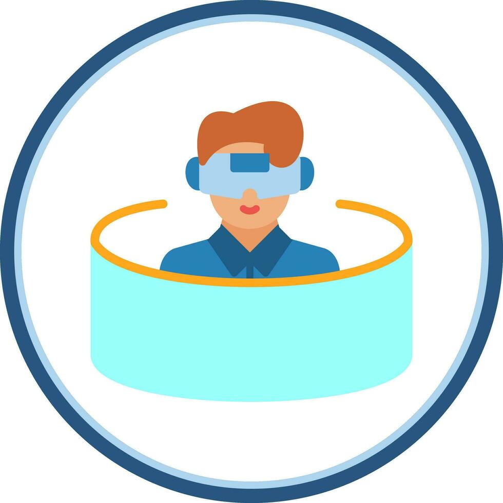 VR Arcade Vector Icon Design