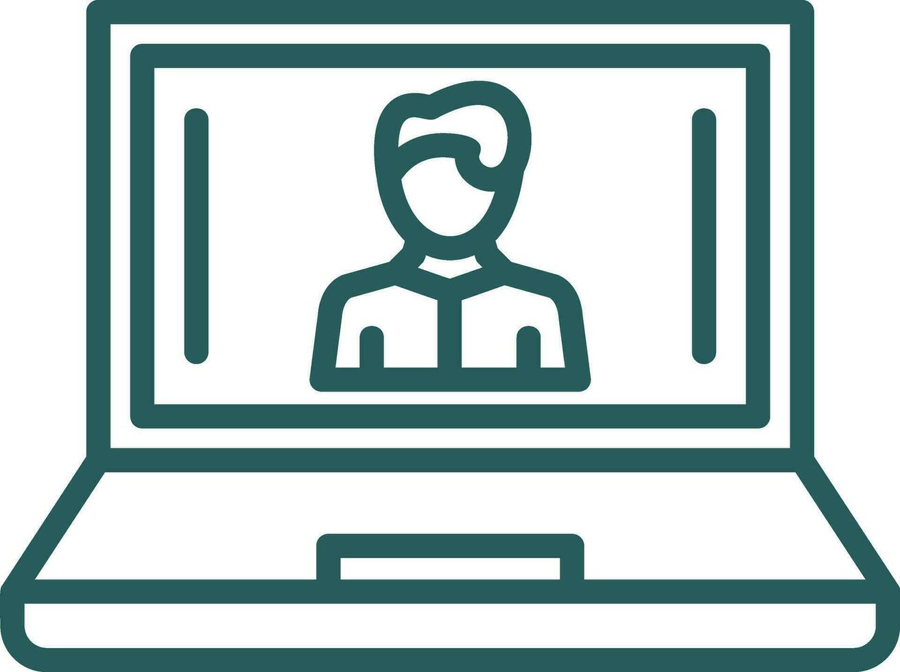 Digital Avatar Vector Icon Design