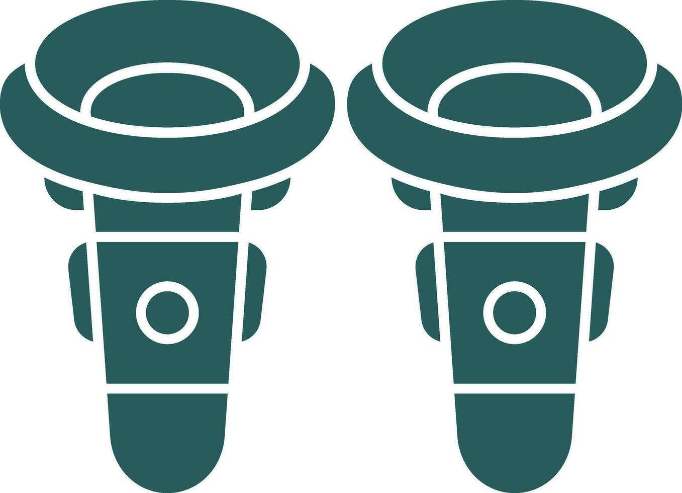 VR Controller Vector Icon Design