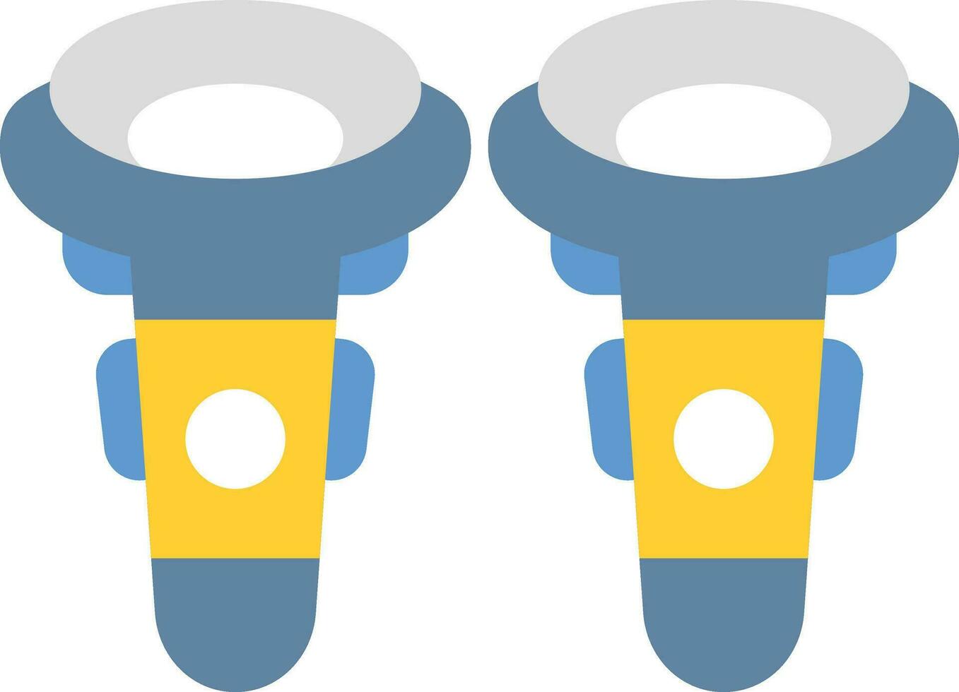 VR Controller Vector Icon Design