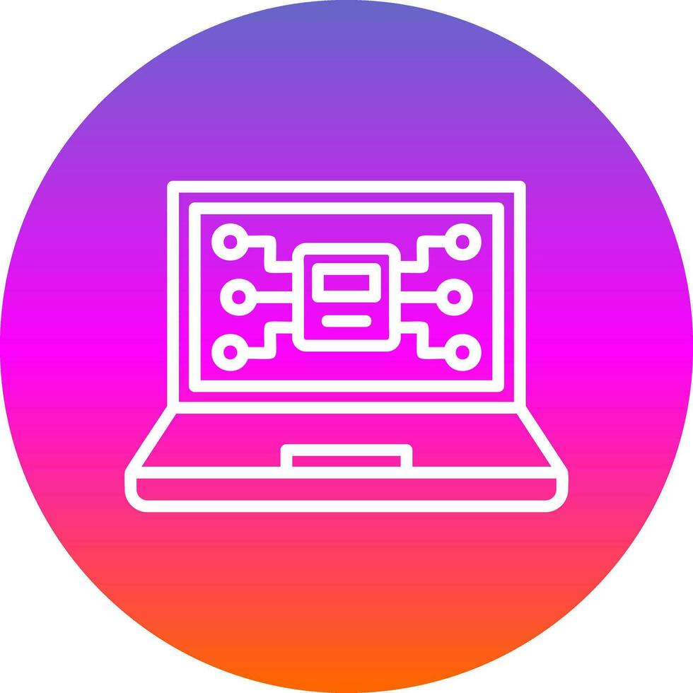 AI-Driven Mysteries Vector Icon Design