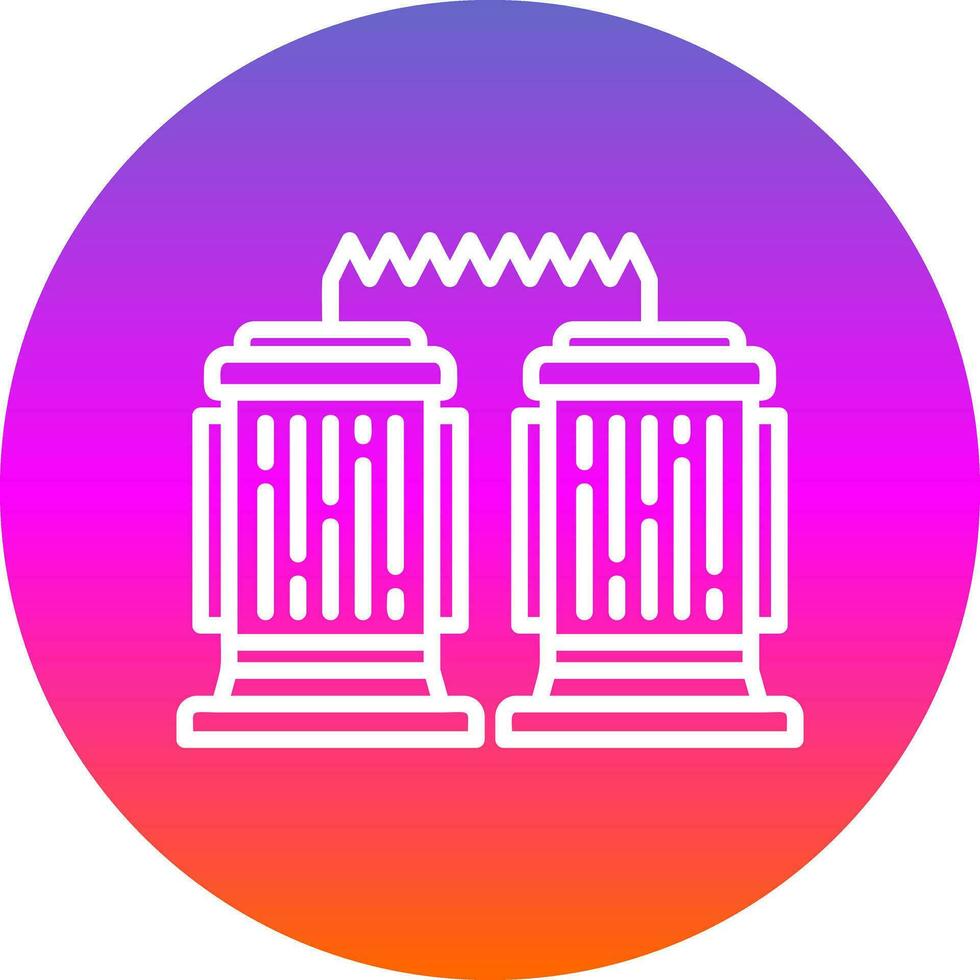 Teleportation Portal Vector Icon Design