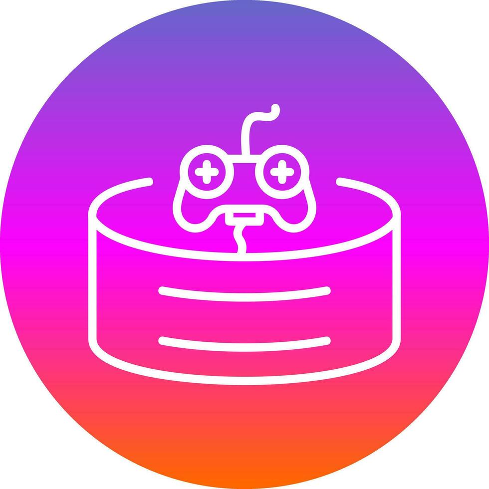 Virtual Reality Console Vector Icon Design