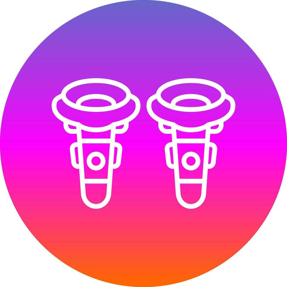 VR Controller Vector Icon Design