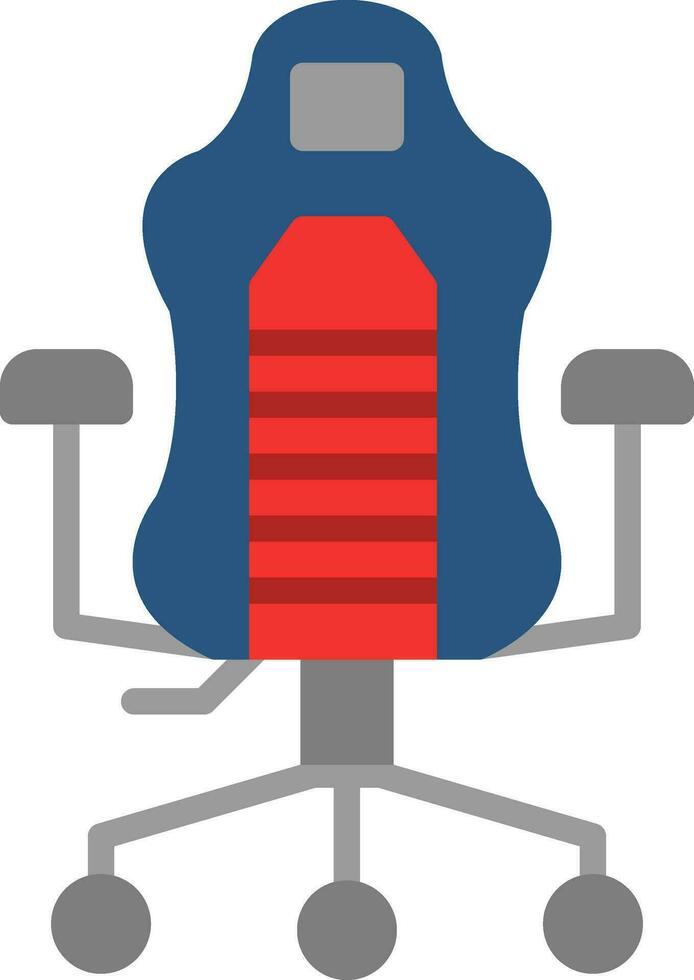 VR Gaming Chair Vector Icon Design