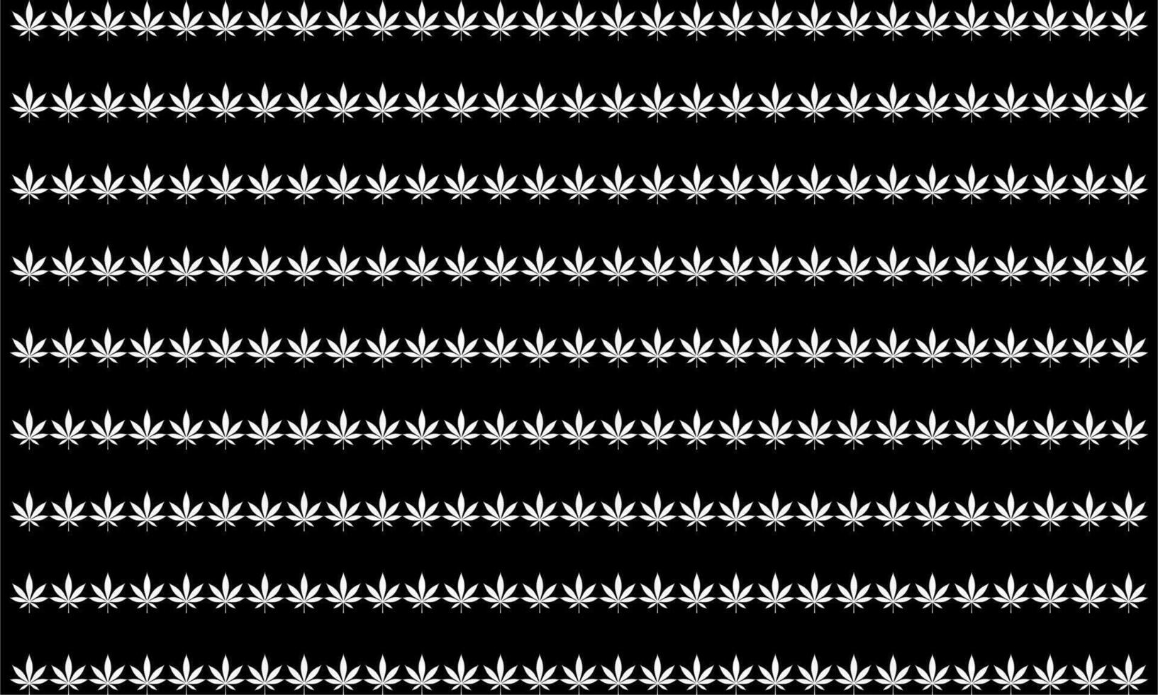 marijuana motivos patrón, lata utilizar para decoración, florido, fondo de pantalla, fondo, textil. moda, tela, teja, piso, cubrir, envase, ect. vector ilustración