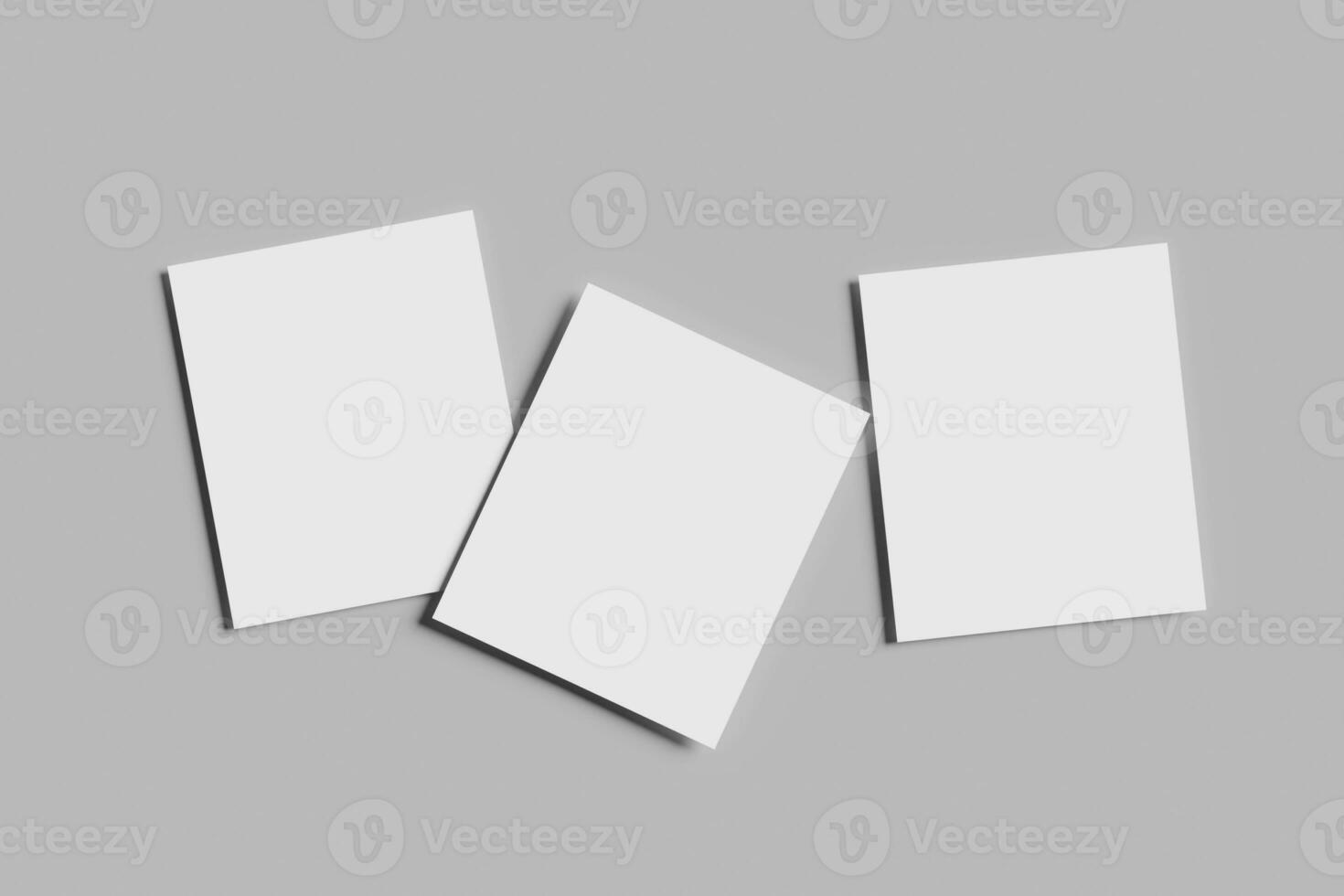 Polaroid Photo Blank Paper Mockup