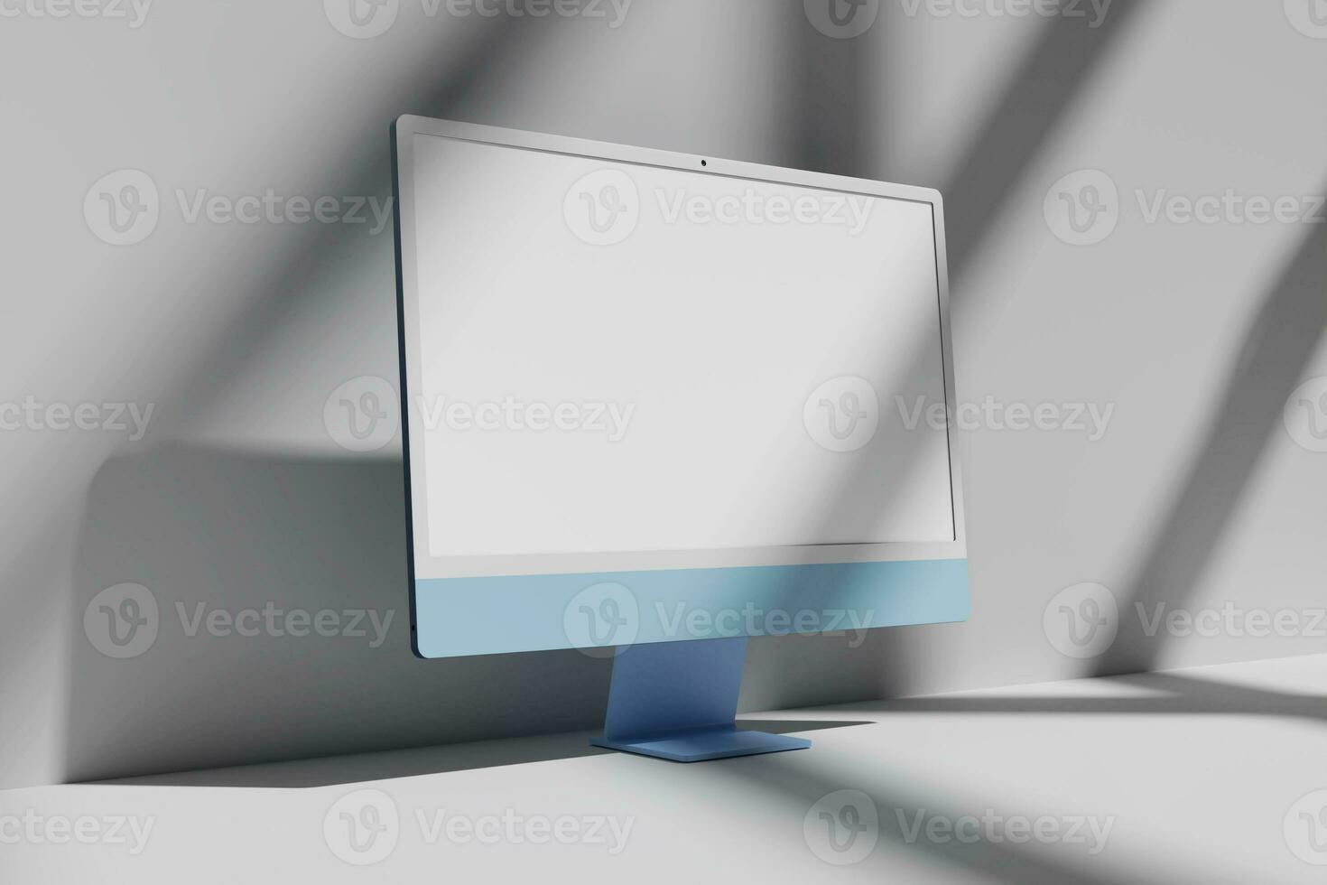 Desktop Monitor Blank Mockup photo