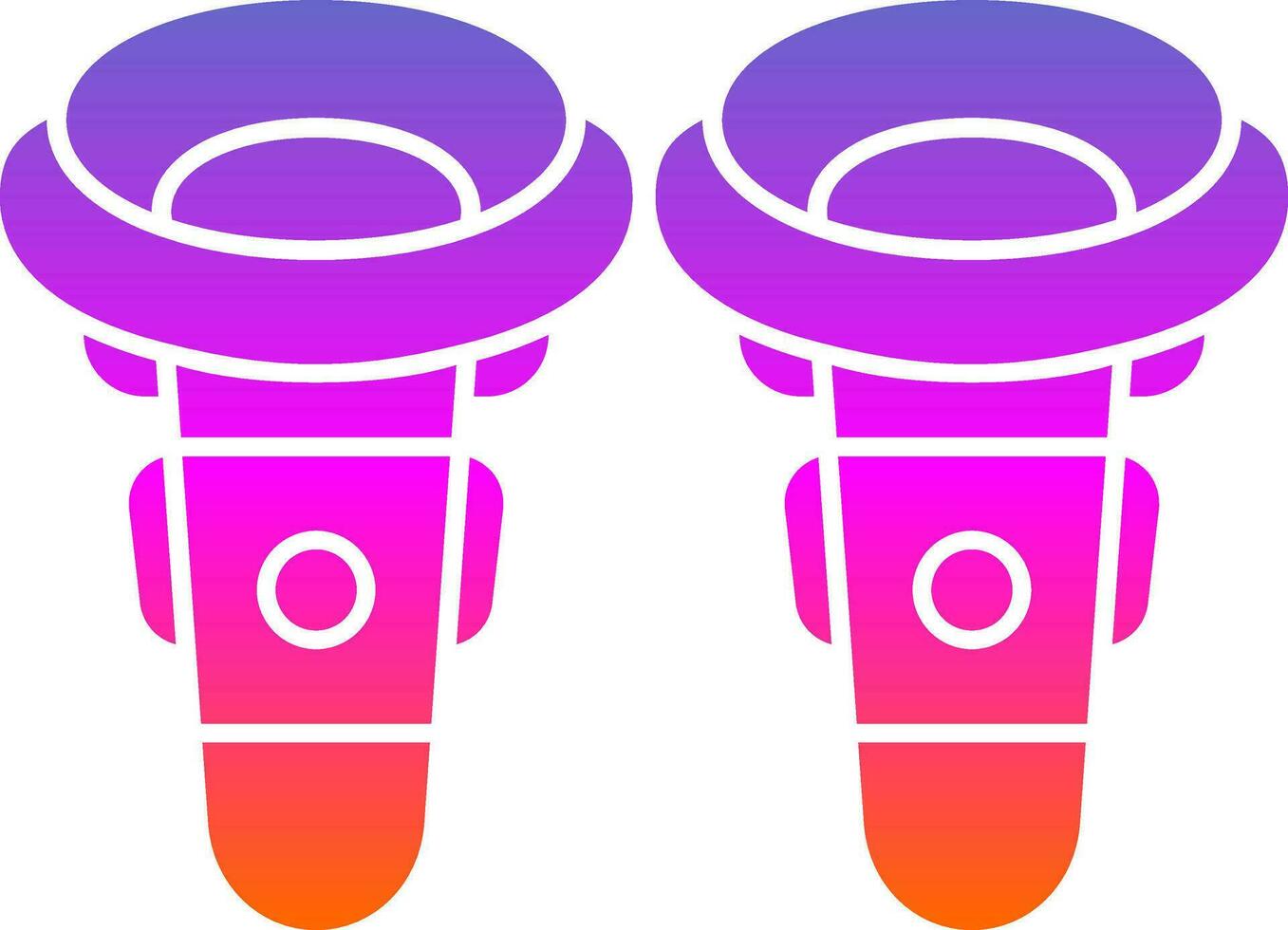 VR Controller Vector Icon Design