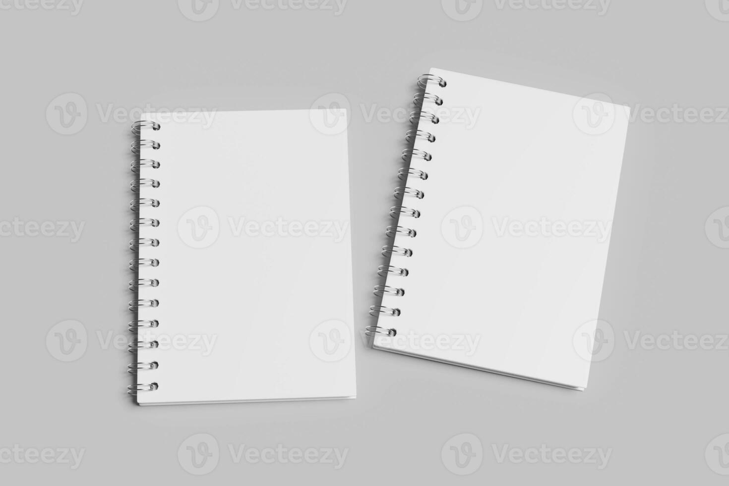 Spiral Notebook Blank Mockup photo