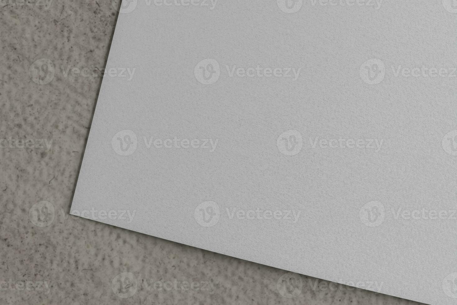 Blank Paper Mockup photo