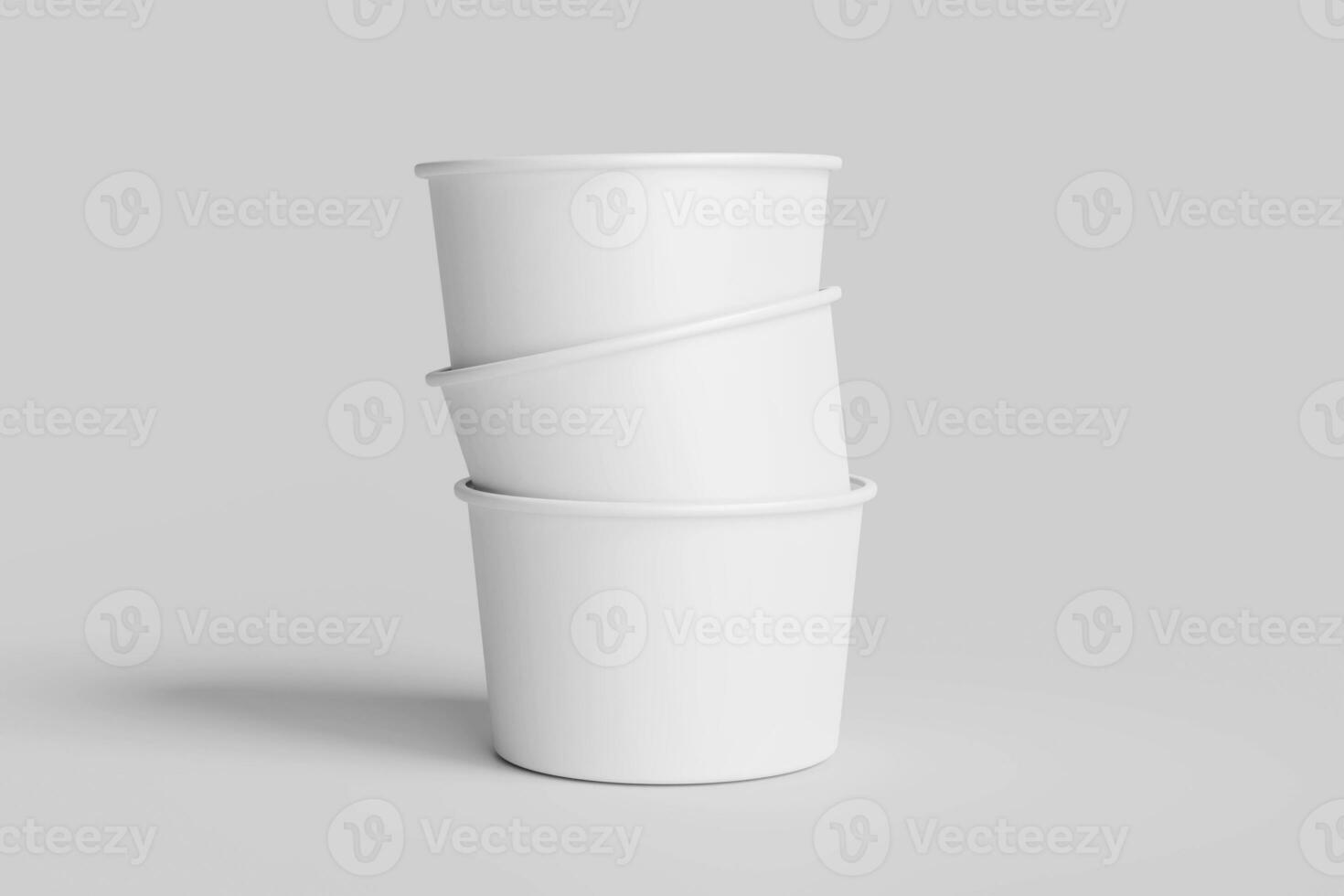 Ice Cream Cup Mockup photo