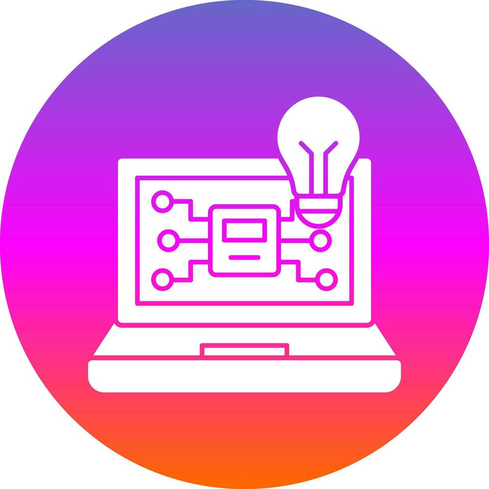 asistido por ai creatividad vector icono diseño