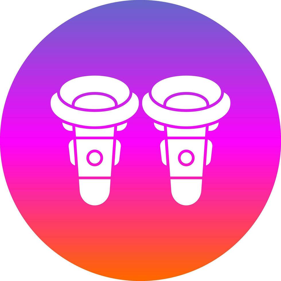 VR Controller Vector Icon Design