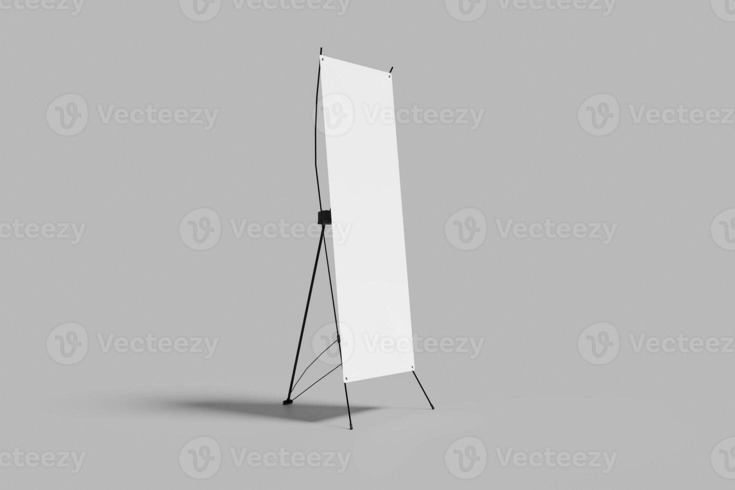 X Banner Blank Mockup photo