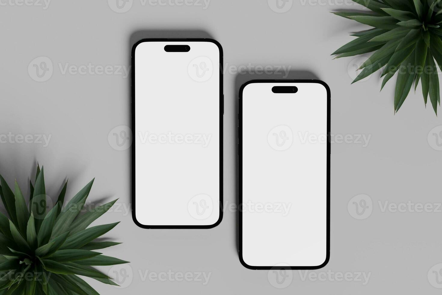 Blank Smartphone Mockup photo