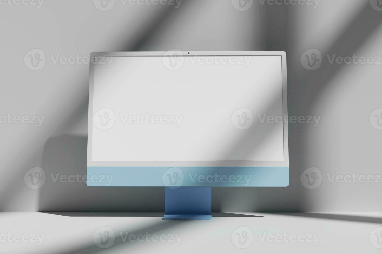 Desktop Monitor Blank Mockup photo