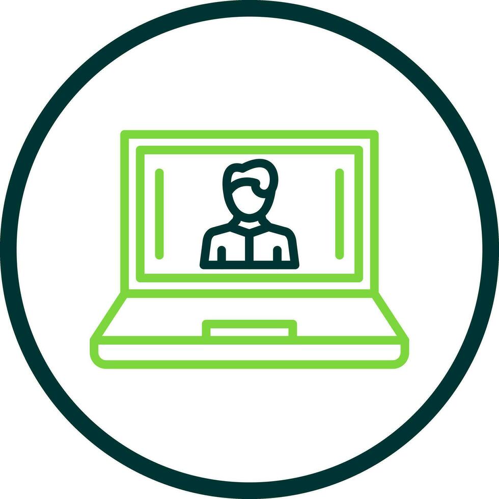 Digital Avatar Vector Icon Design