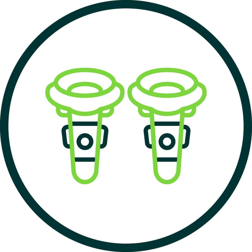 VR Controller Vector Icon Design