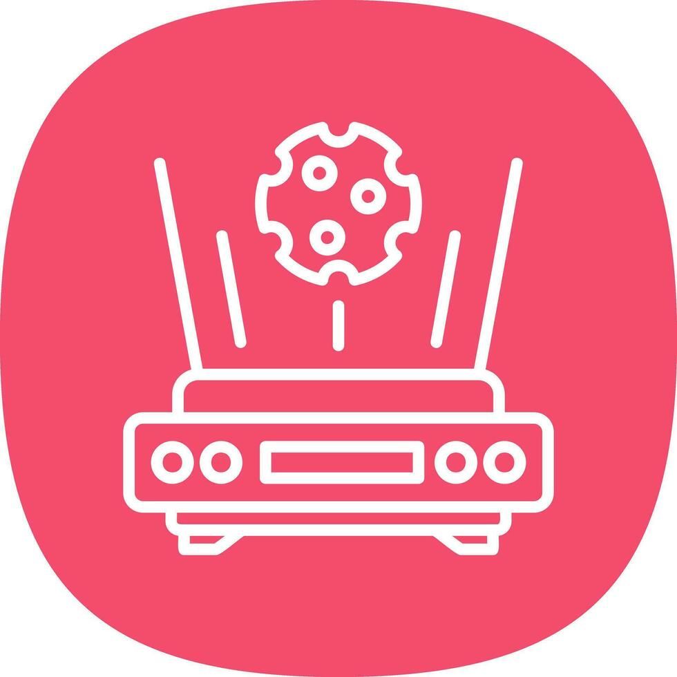 Holodeck Chamber Vector Icon Design