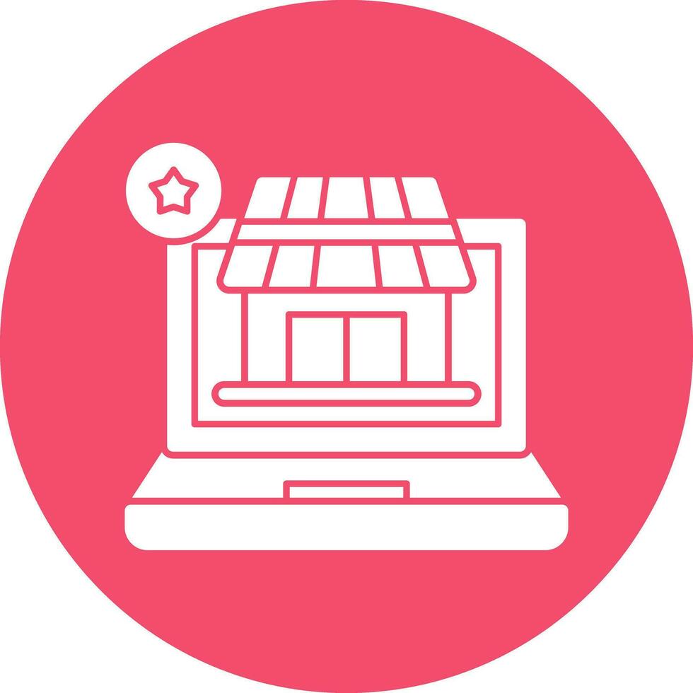 AR Retail Experience Vector Icon Design