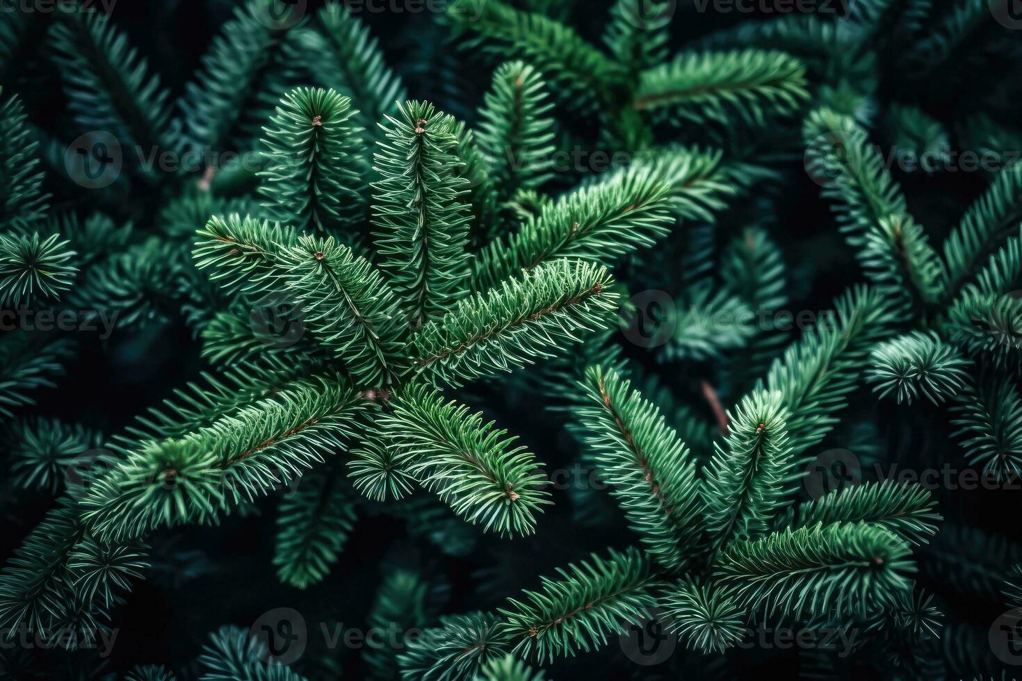 Christmas Tree Decorations - Generative AI photo