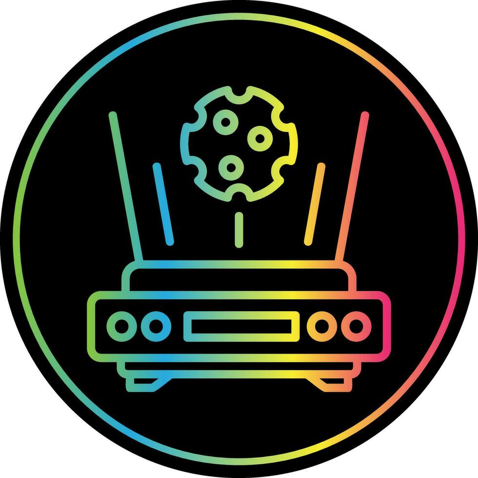 Holodeck Chamber Vector Icon Design