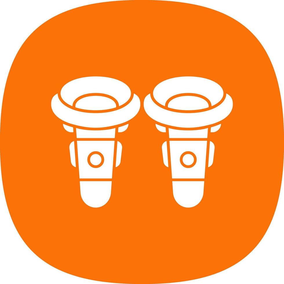 VR Controller Vector Icon Design