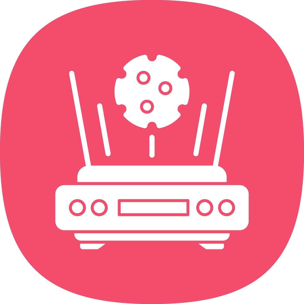 Holodeck Chamber Vector Icon Design