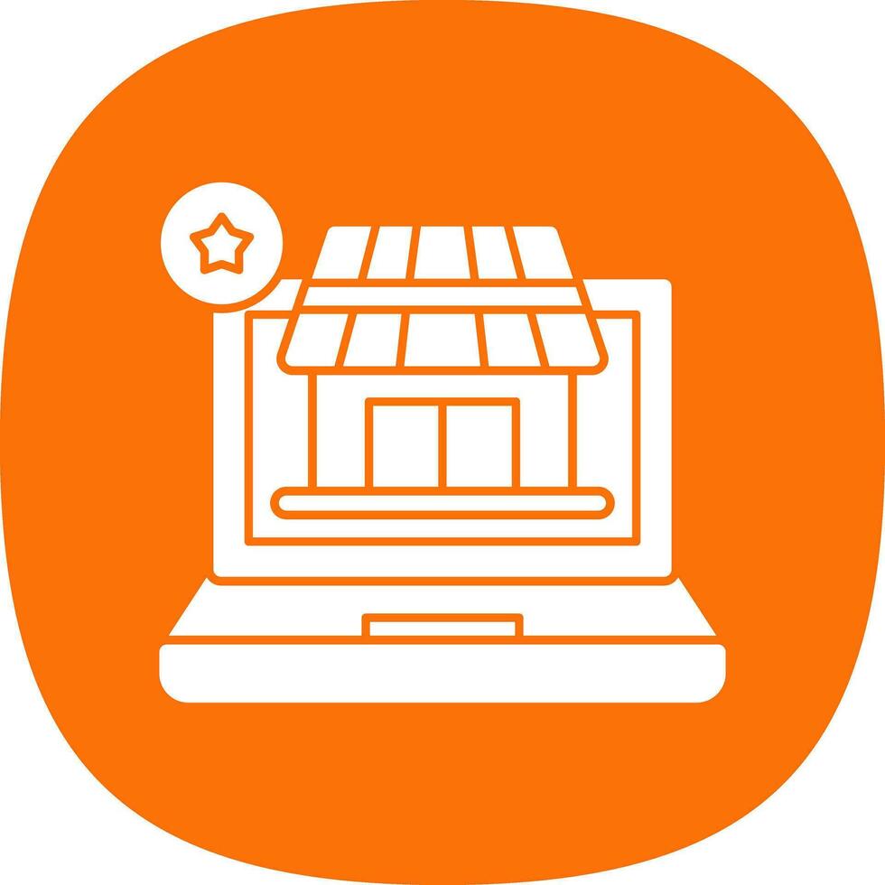 AR Retail Experience Vector Icon Design