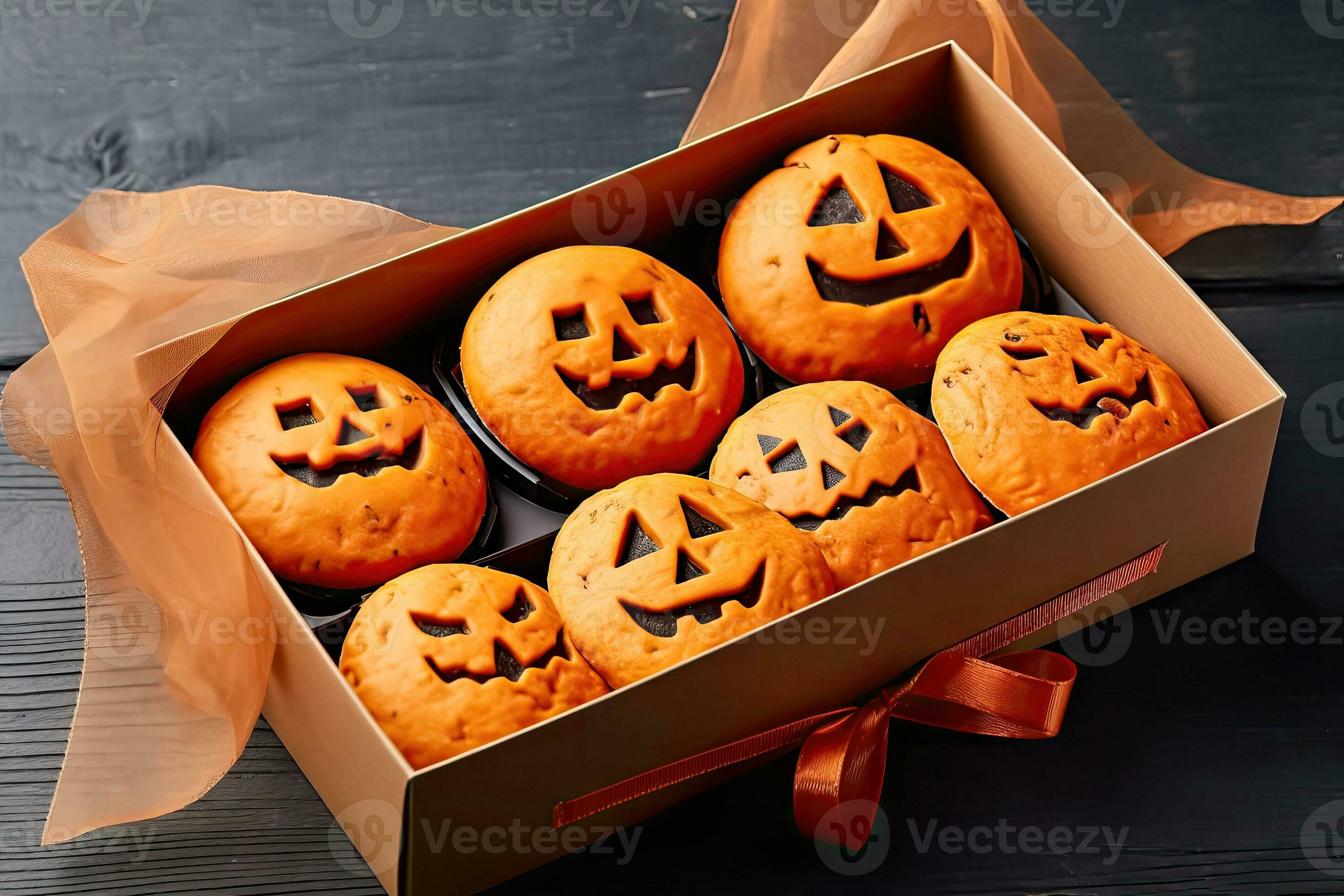 Pumpkin Cookies For Halloween