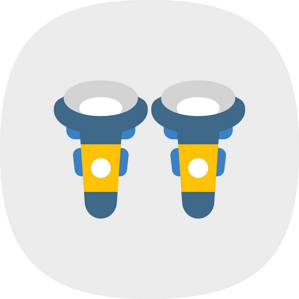 VR Controller Vector Icon Design