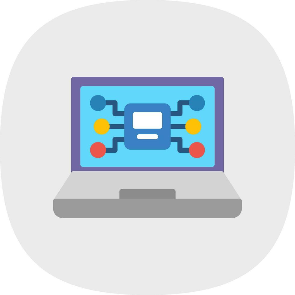 AI-Driven Mysteries Vector Icon Design
